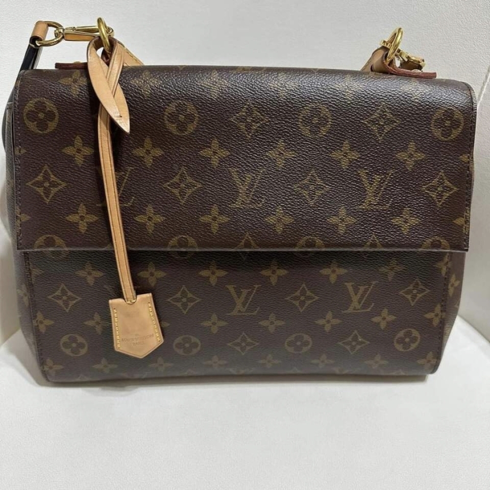 Louis Vuitton Brown Monogram Satchel - Picture 3 of 7